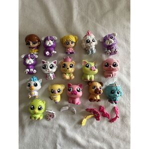 Tic Tac Toys XOXO FRIENDS Figures 21 Pc. Lot People Animal Pets Wings Blip‎
